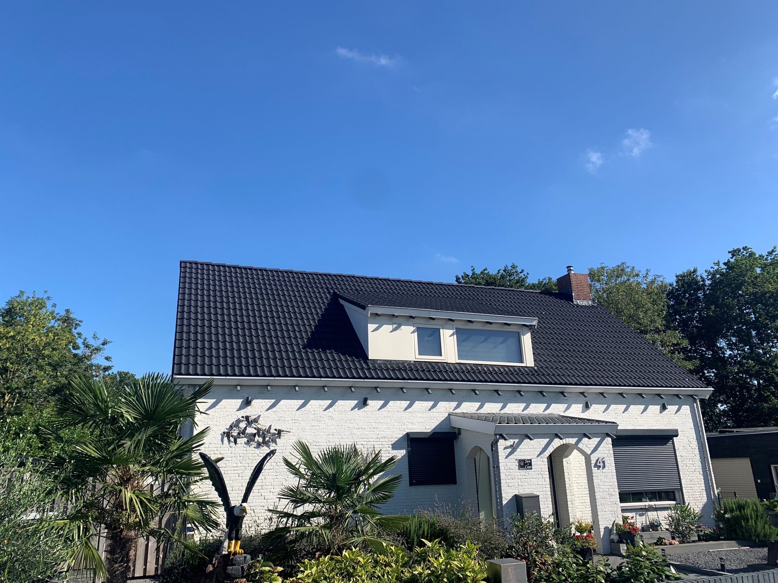 Dak reinigen en coaten Nieuw-Vossemeer