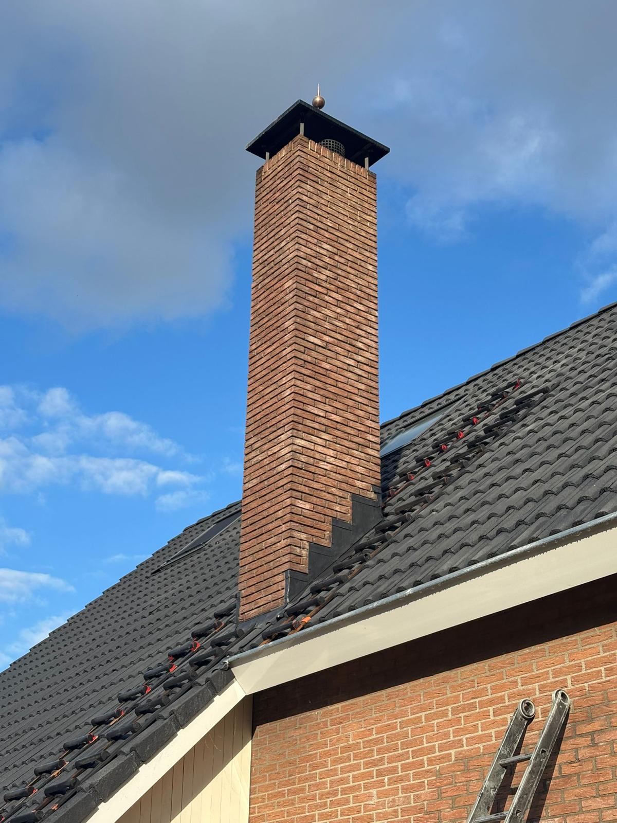 Schoorsteenrenovatie - Kruiningen
